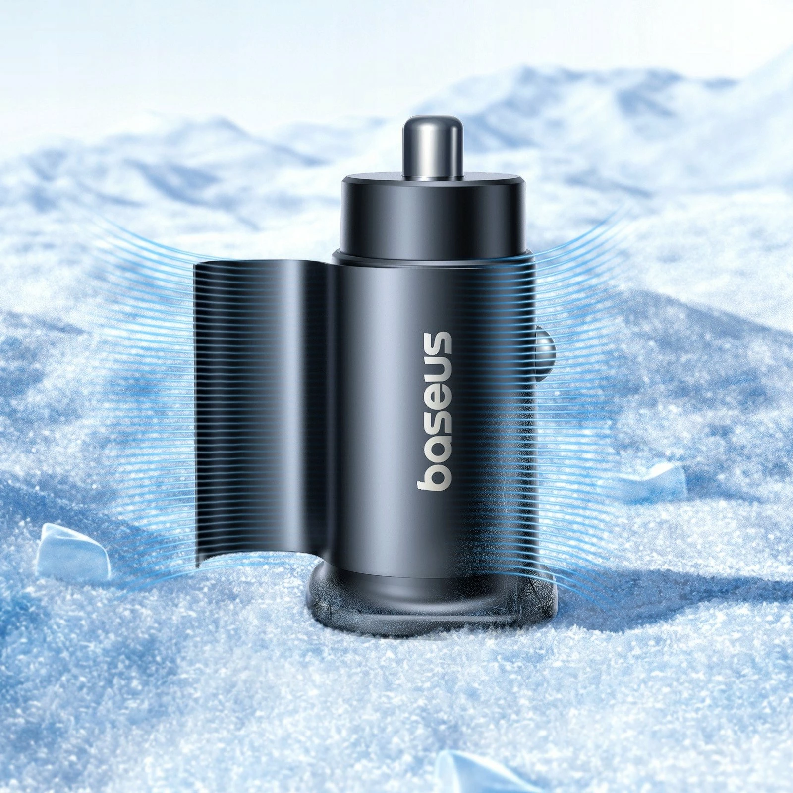 Karikues veture Baseus GoTrip Car Charger C+C 30W, 2x USB-C, 3.5A, i zi