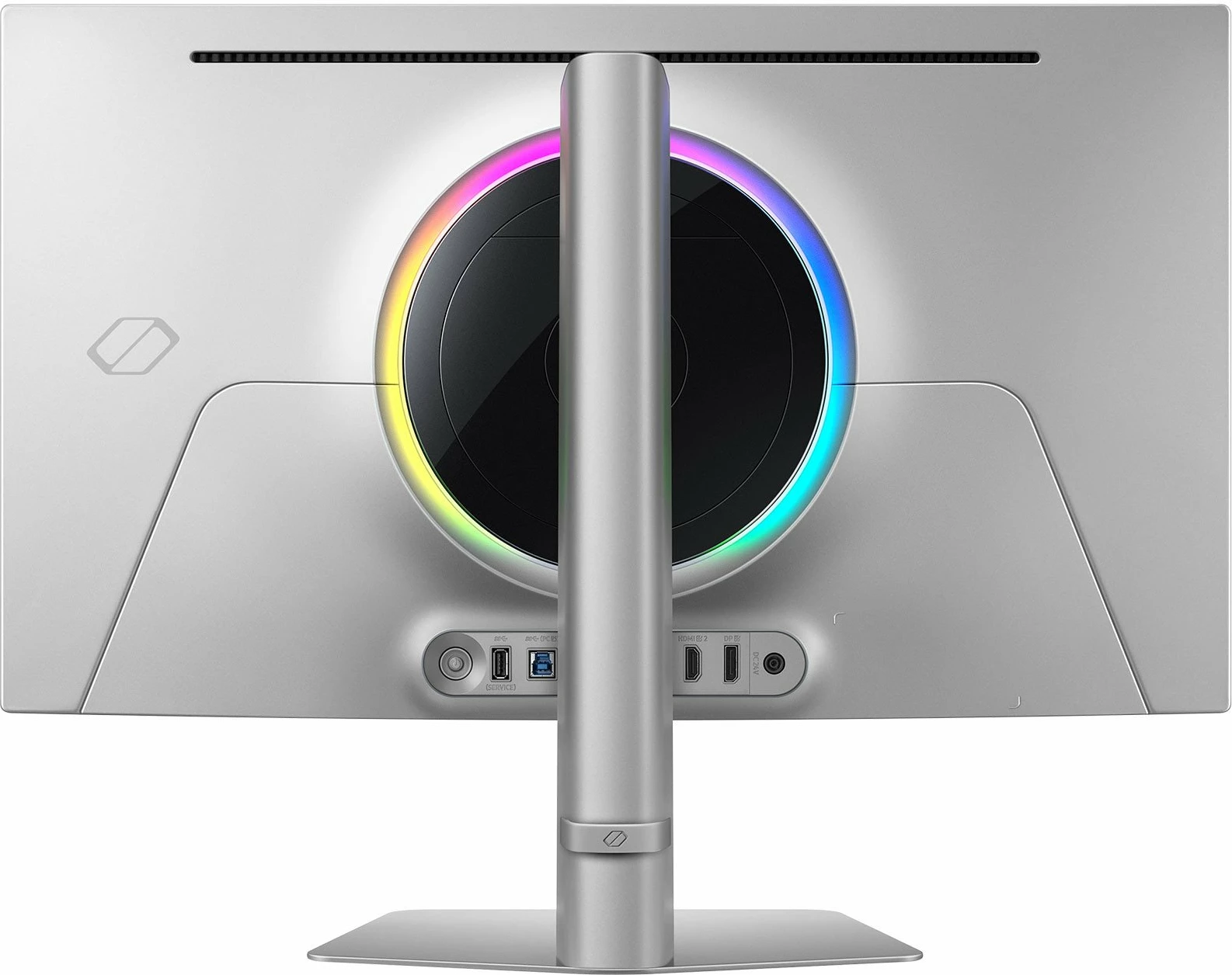Monitor gaming Samsung Odyssey OLED G8 LS27FG810SUXEN 27\" 4K UHD 240Hz QD-OLED, zi/argjendtë