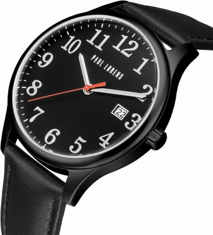 Orë dore për meshkuj Paul Lorens, e zezë