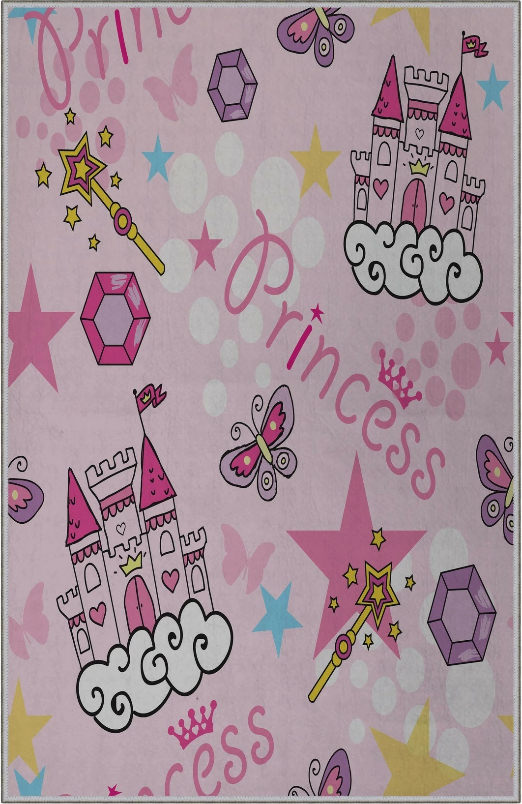 Qilim për fëmijë, shumëngjyrësh, 120x180cm, Conceptum Hypnose, HMNT92