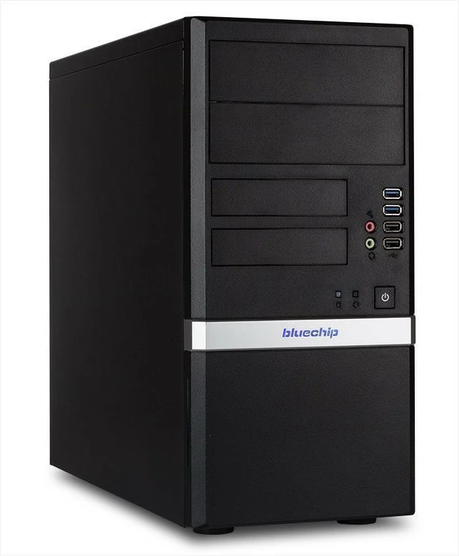 Kompjuter bluechip BUSINESSline T3500, i3-14100, 16GB RAM, 500GB SSD, Windows 11 Pro, zi