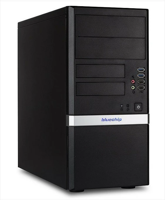 Kompjuter bluechip BUSINESSline T3500, i3-14100, 16GB RAM, 500GB SSD, Windows 11 Pro, zi