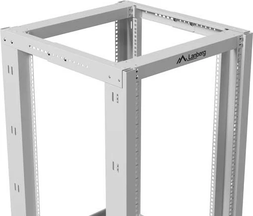 Kasë rack LANBERG Open Rack 18U 600x800mm, e hapur, gri