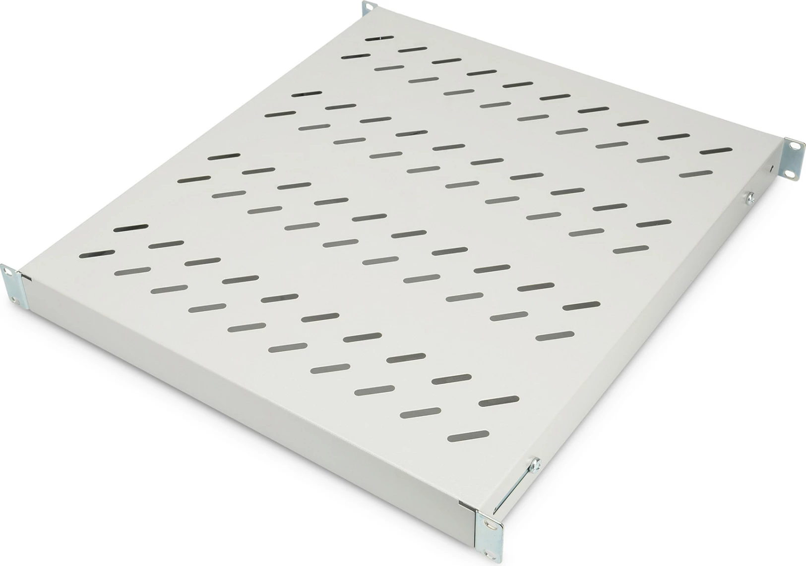 Raft kabineti Digitus 1U, 44x482x500-780mm, deri 50kg, gri