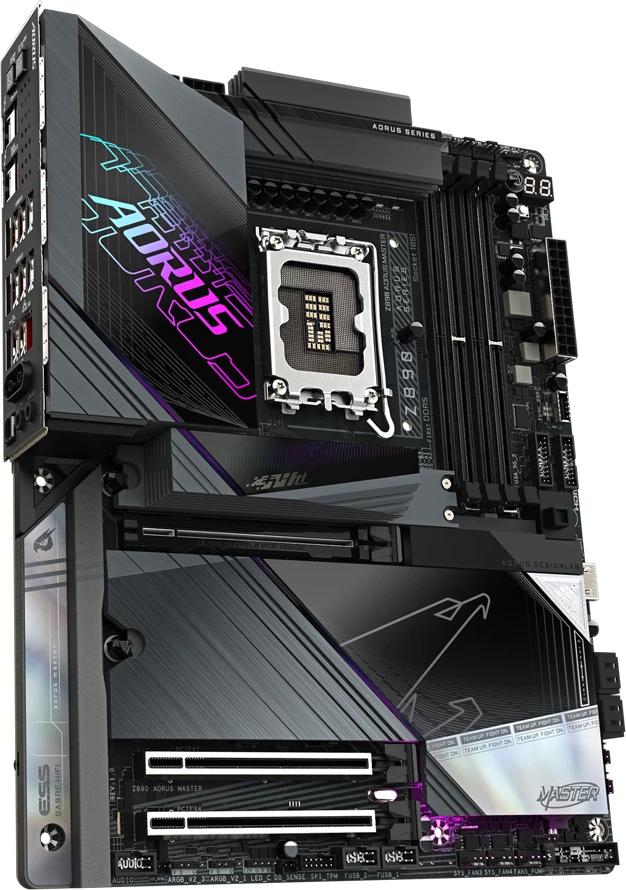 Pllakë amë Gigabyte Z890 AORUS Master, LGA1851, ATX, 4x DDR5, Wi-Fi 7, Bluetooth 5.4