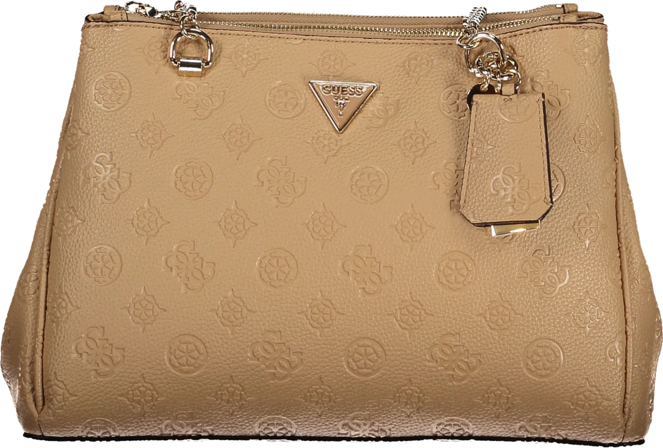 Çantë për femra GUESS JEANS CRESIDIA BAG, bezhë