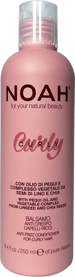 Kondicioner për flokë kaçurrela Noah Curly Anti Frizz Conditioner për femra, 250ml