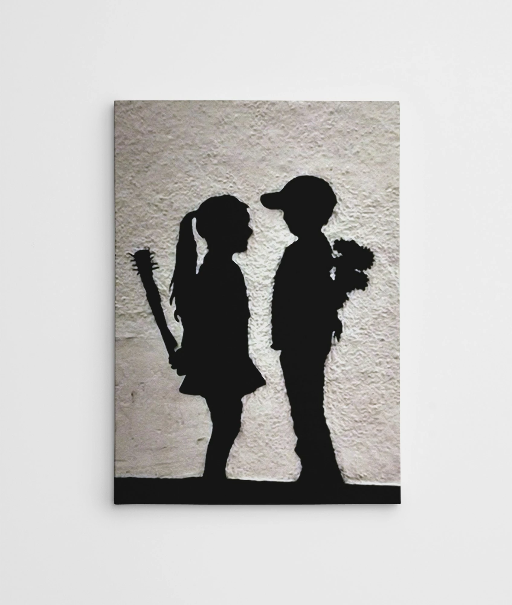 Pikturë dekorative në kanavacë, Banksy, Wallity, KNV4570_70100, 70x100cm