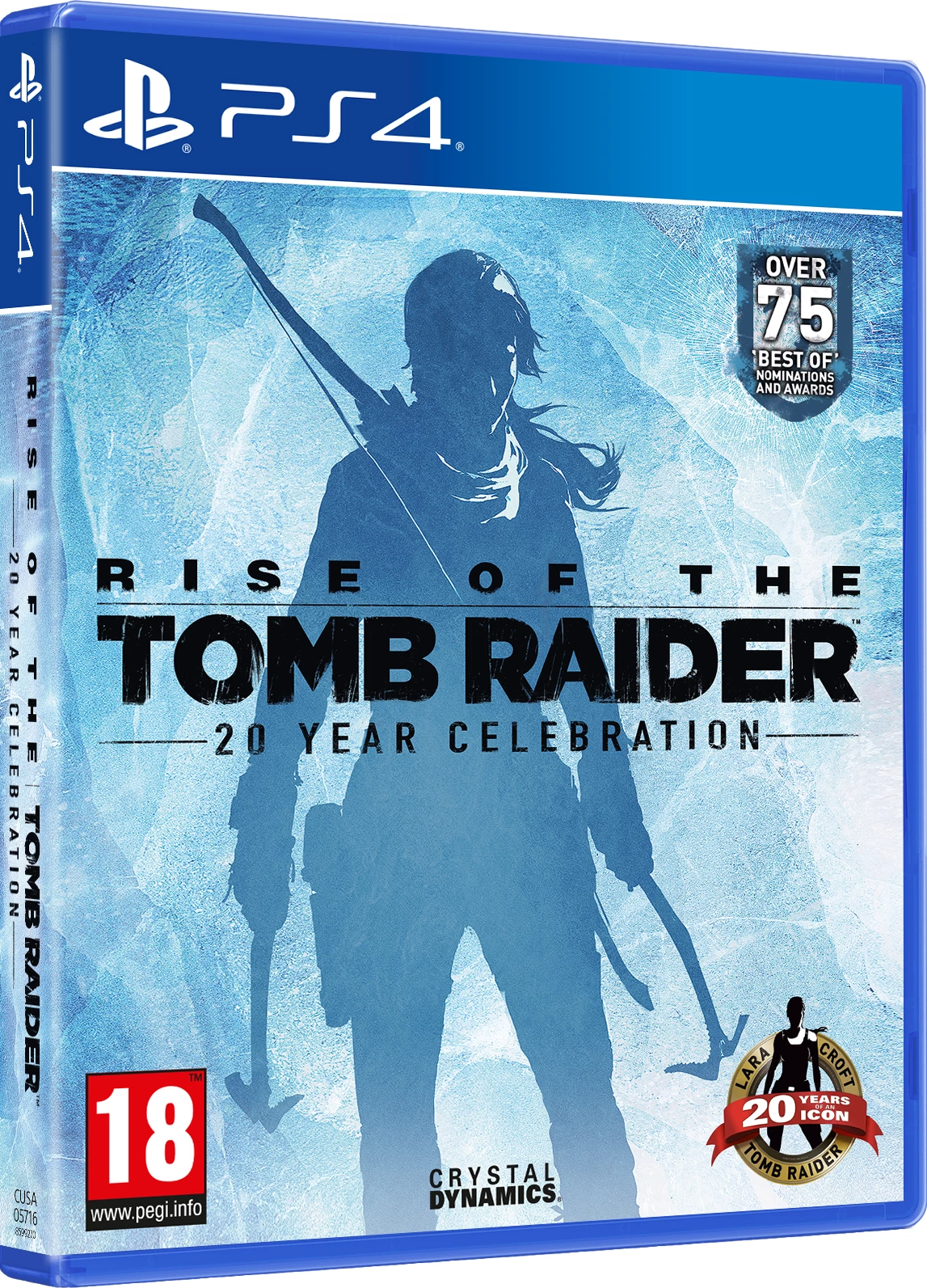 Lojë PS4 Eidos Montreal Rise of the Tomb Raider: 20 Year Celebration (PEGI 18)