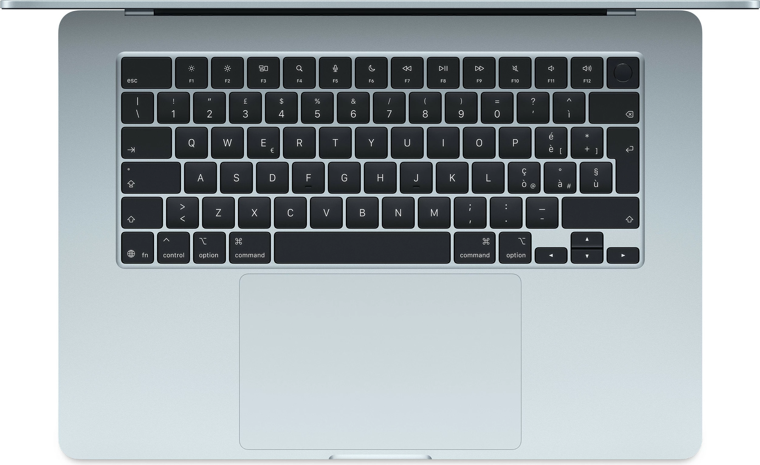 Laptop Apple MacBook Air 15.3", Apple M, 16GB RAM, 512GB SSD, Sky Blue