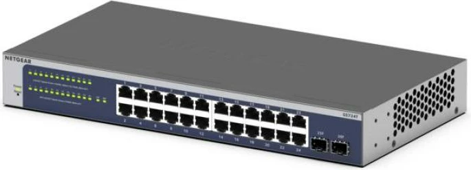 Switch Netgear GS724T-600EUS 24-port 1Gbps, gri