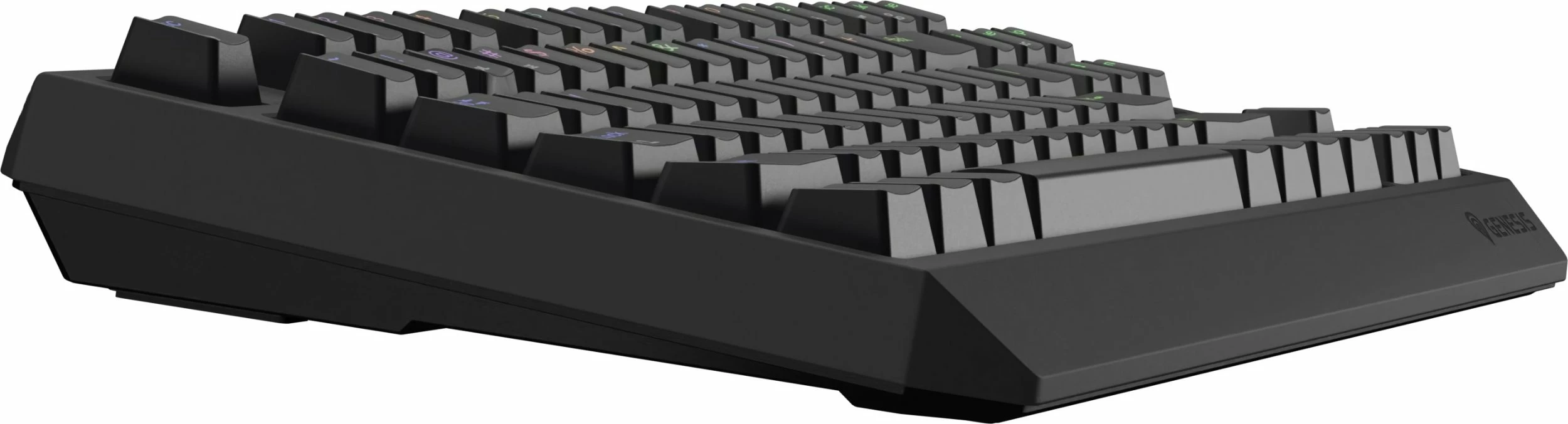 Tastierë mekanike gaming GENESIS Thor 230 TKL Wireless, Outemu Silent Lemon, RGB, hot-swap, US layout, e zezë