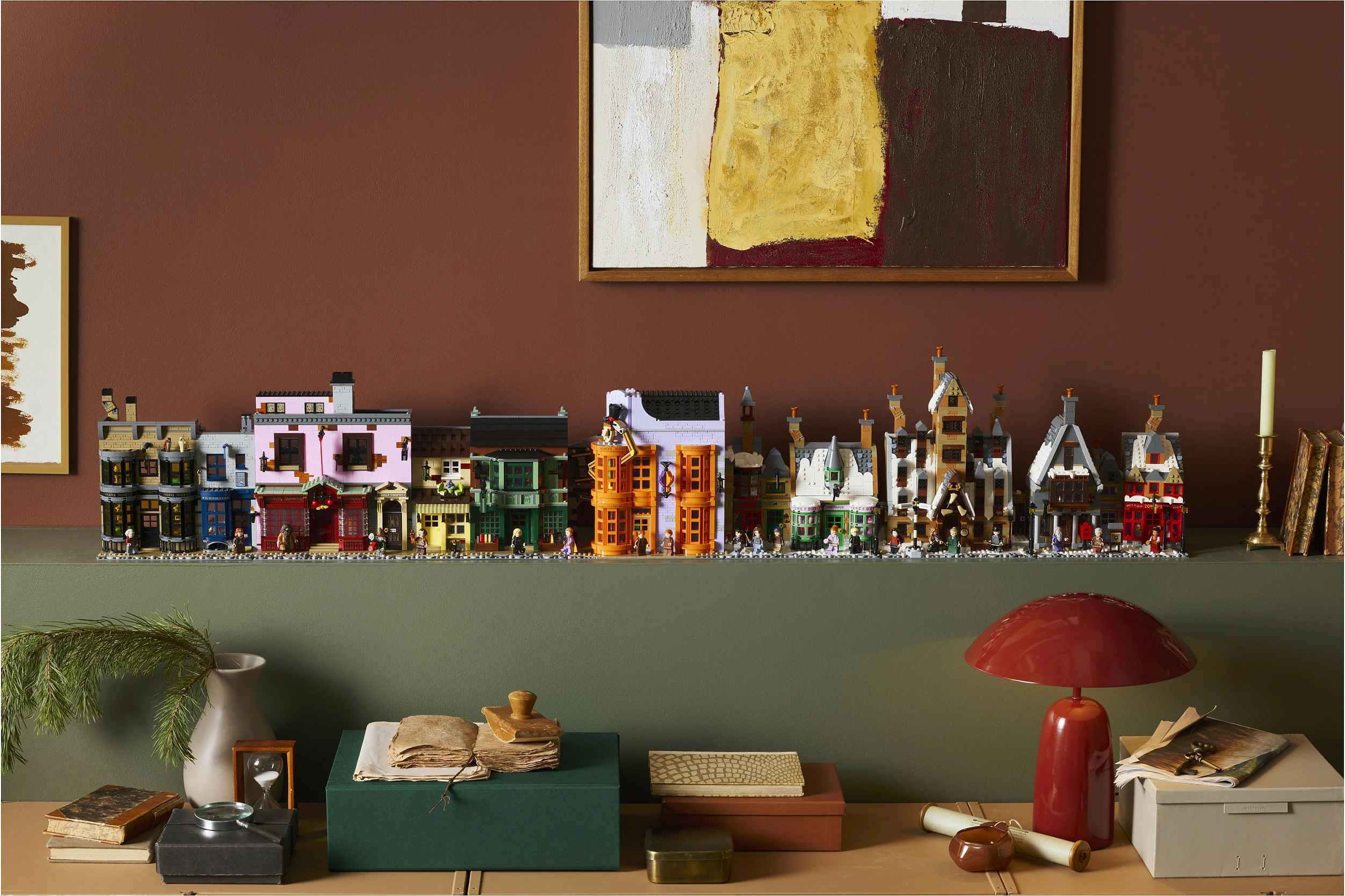 Set ndërtimi LEGO Harry Potter 76457 Hogsmeade Village (Collectors Edition), 3228 copë, 18+, multicolor