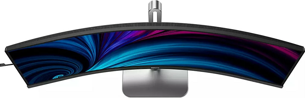 Monitor Philips 5000 Series 49B2U5900C/00, 48.8 inç SuperWide i lakuar, Dual QHD 5120x1440, USB-C 100W, i zi