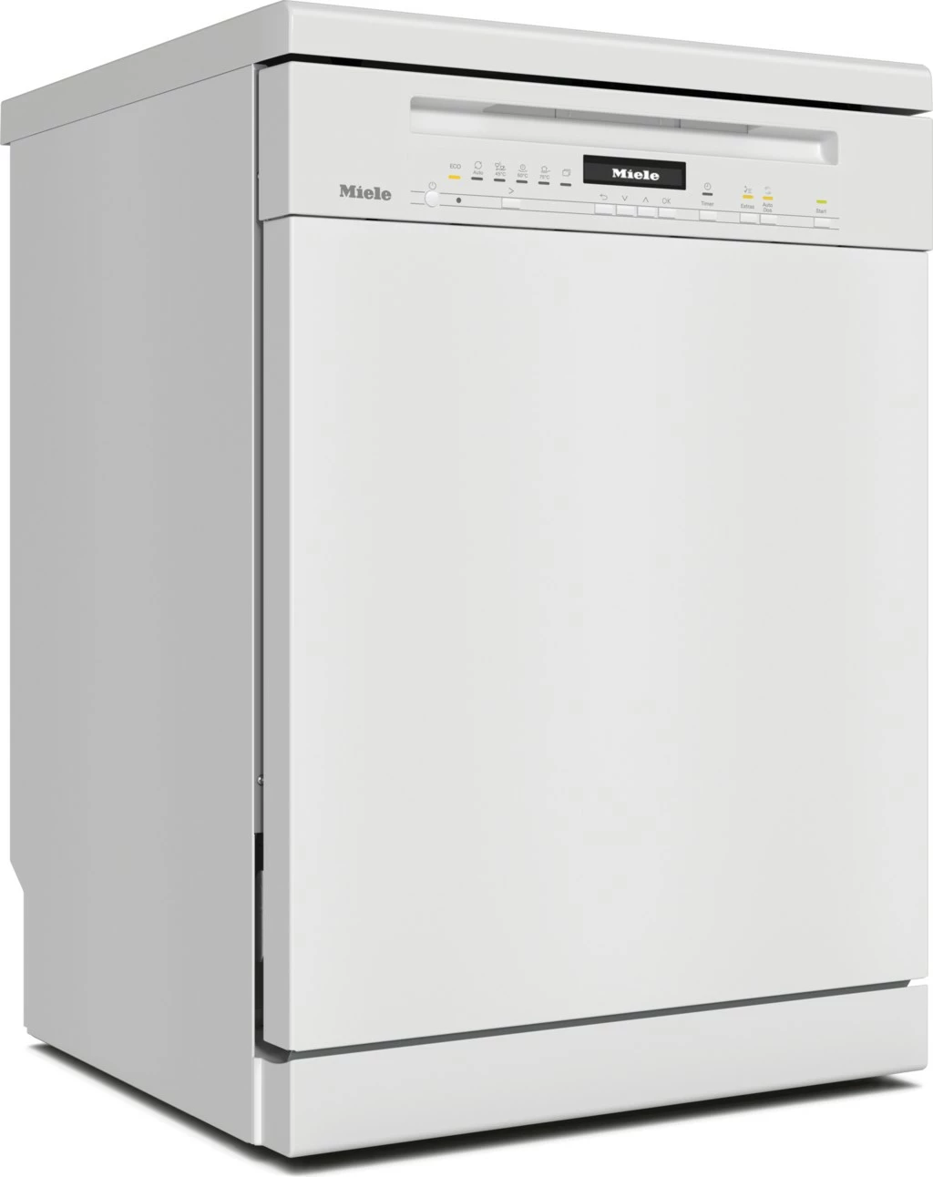 Lavastovilje Miele G 7130 SC AutoDos, 14 servise, e pavarur, e bardhë