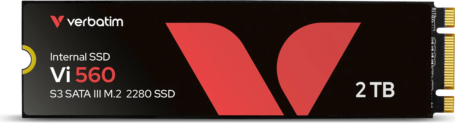 SSD i brendshëm Verbatim Vi560 S3 M.2 2280 SATA III 2TB, i zi