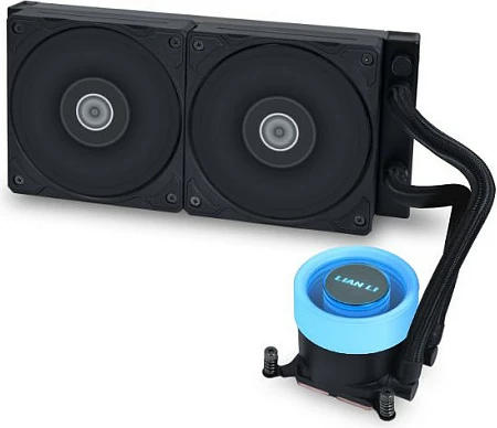 Ftohës uji AiO Lian Li GA II LITE 240 Performance, radiator 240mm, i zi/bojëkaltër