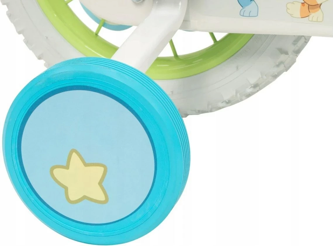 Biçikletë fëmijësh TOIMSA Bluey 12 inç, blu/lime blue