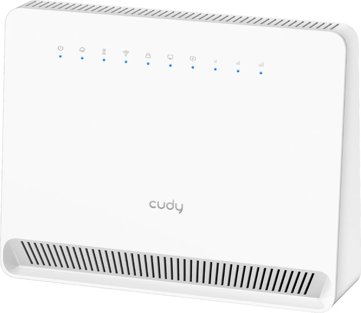 Router Cudy AC1200 Wi-Fi 4G LTE-Cat4, i bardhë