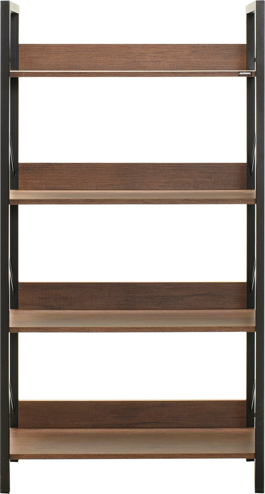Raft librash Hanah Home, Ktp-840-Oo-1, ngjyrë arre, kornizë metalike