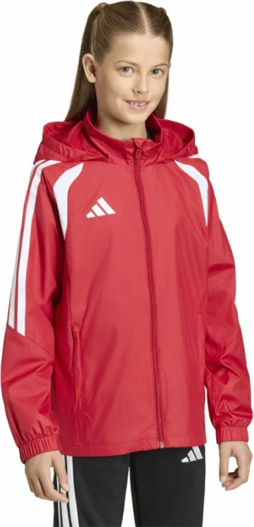 Jakne fëmijësh adidas Tiro 26 League Windbreaker JY9724, e kuqe [Madhësia: 116 cm]