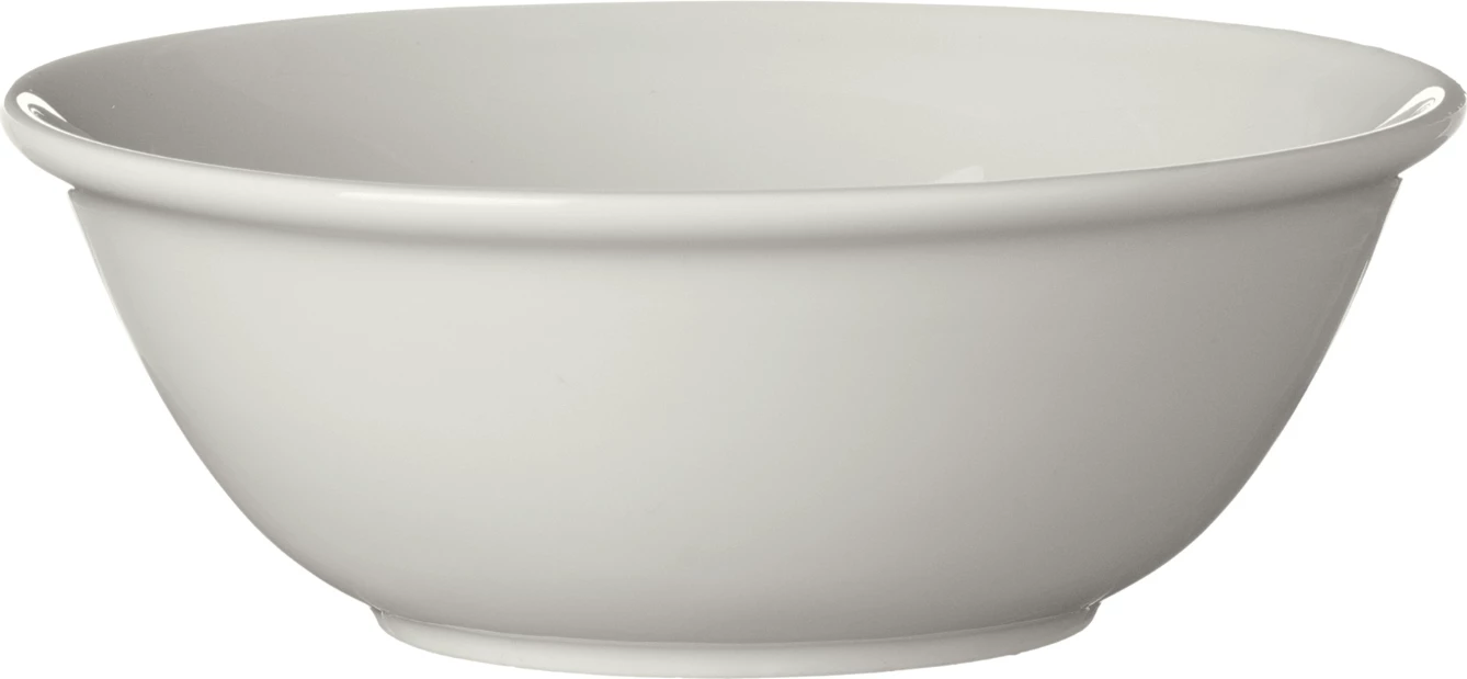 Tas bufeti Fine Dine Pure Crema, 900 ml, Ø210 mm, porcelan, krem, set 6 copë