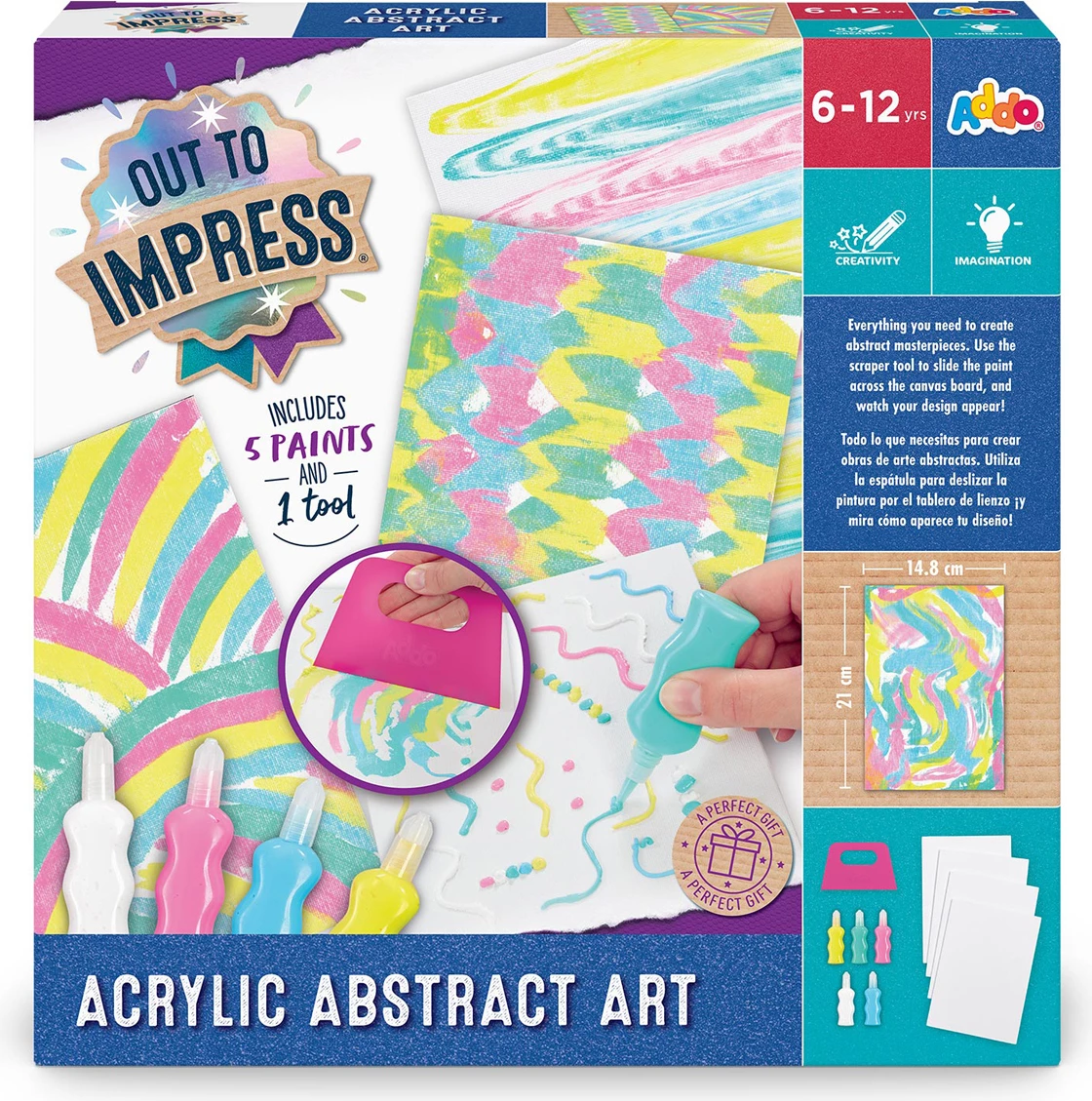 Out To Impress Acrylic Abstract Art