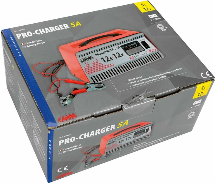 Mbushes Baterie 12v 5a Pro-charger