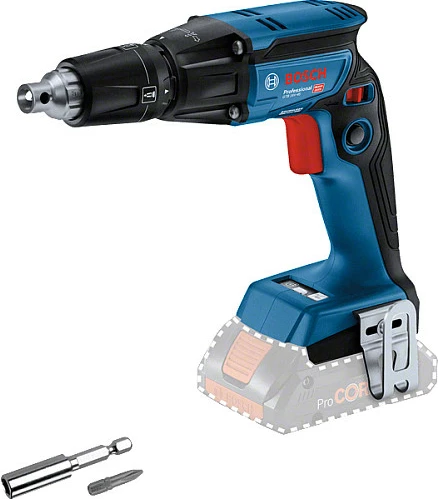 Kaçavidë elektrike Bosch GTB 18V-45 Professional, 18V, 1/4", 4500 RPM, zi/blu