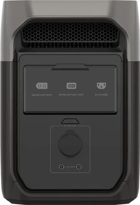 Stacion portativ energjie EcoFlow DELTA 3, 1024 Wh, 1800 W, argjend/gri