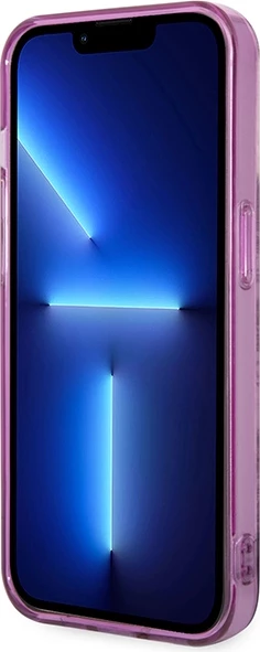 Mbështjellës Guess Porcelain Collection për iPhone 14 Pro Max, fuchsia