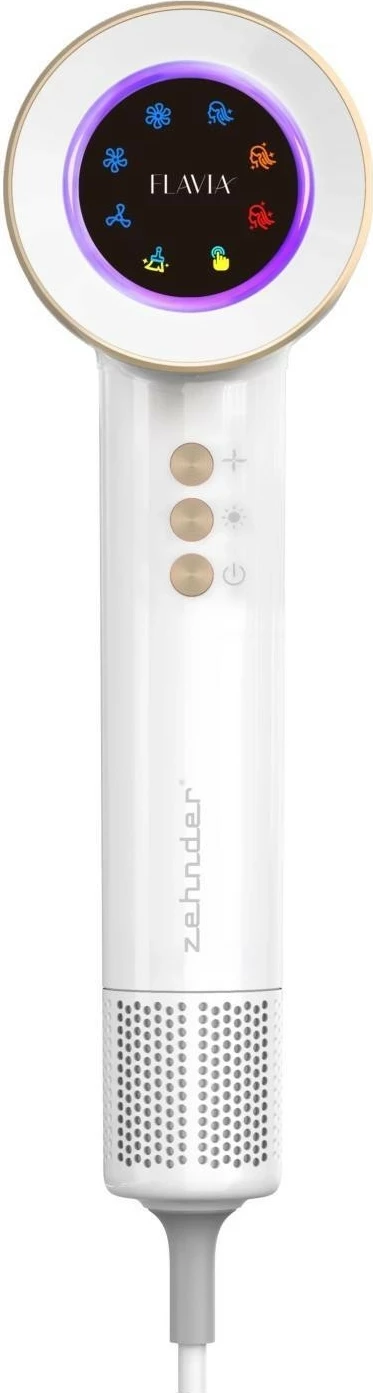Tharëse flokësh Zehnder Flavia Plasma, 1600W, i bardhë