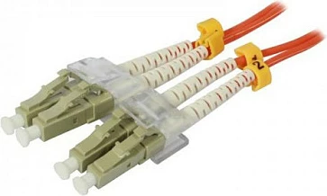 Kablë fiber optike Synergy21 LWL Patch LC-LC, 5m, OM2 50/125µm, duplex, portokalli