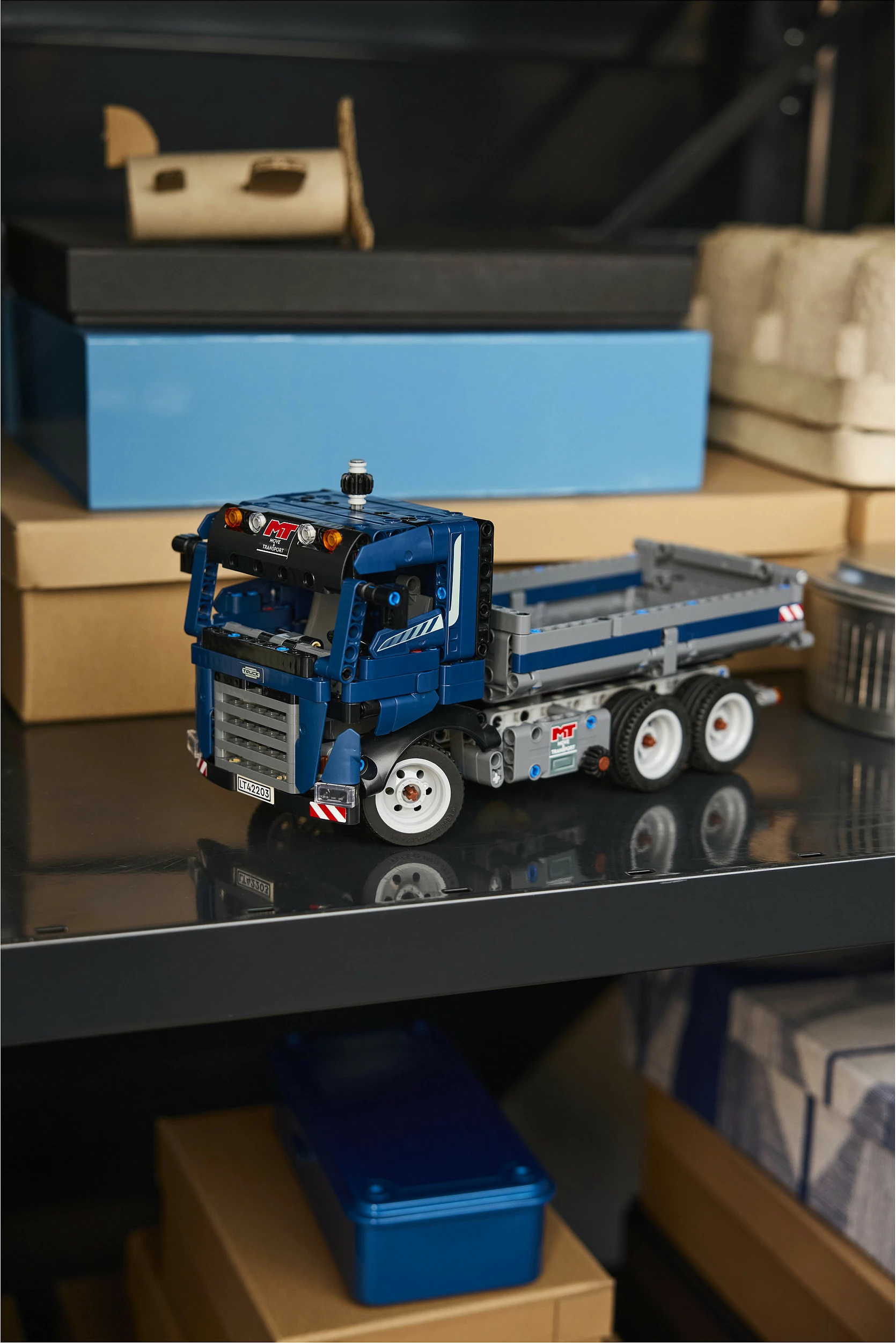 Set ndërtimi LEGO Technic Tipping Dump Truck, 462 pjesë, shumëngjyrësh