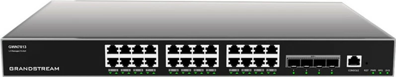 Switch Grandstream GWN7813, Managed, L3, Gigabit Ethernet, Rack mounting