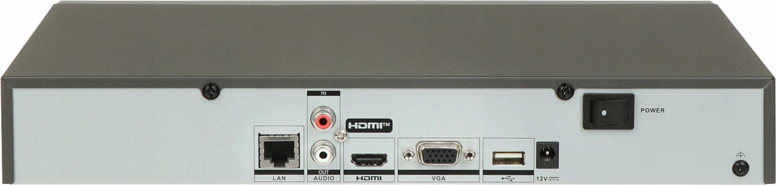 Regjistrues IP (NVR) Hikvision DS-7604NXI-K1(D)/PL, 4 kanale, 12MP, H.265+, 1x HDD deri 16TB, HDMI/VGA, i zi