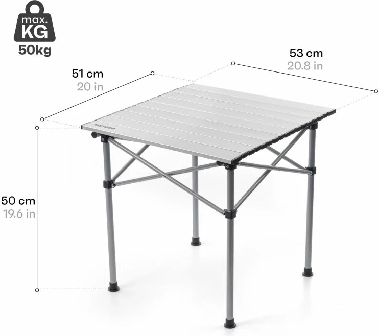 Tavolinë palosëse Meteor, për meshkuj dhe femra