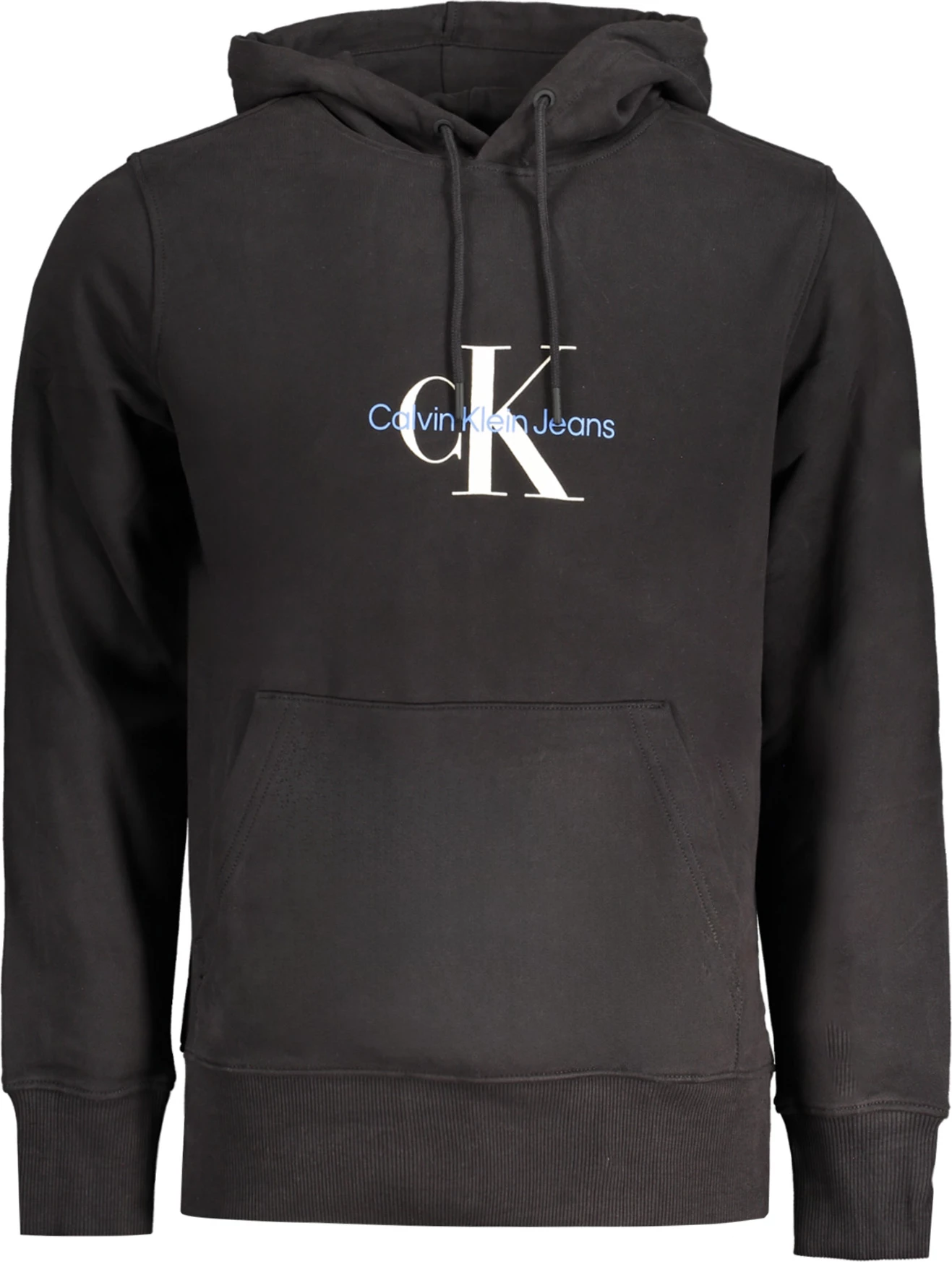 Duks me kapuç Calvin Klein për meshkuj, i zi