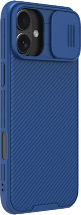 Mbështjellës Nillkin CamShield Pro për iPhone 16 Pro, kaltër