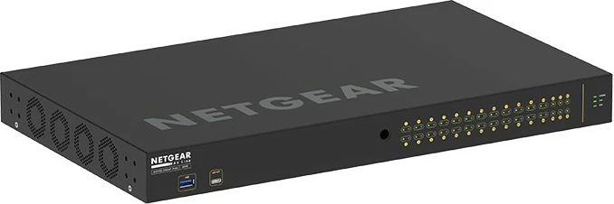 Switch NETGEAR GSM4230P-100EUS, 30 porta Gigabit, PoE+, Managed, 1U, e zezë