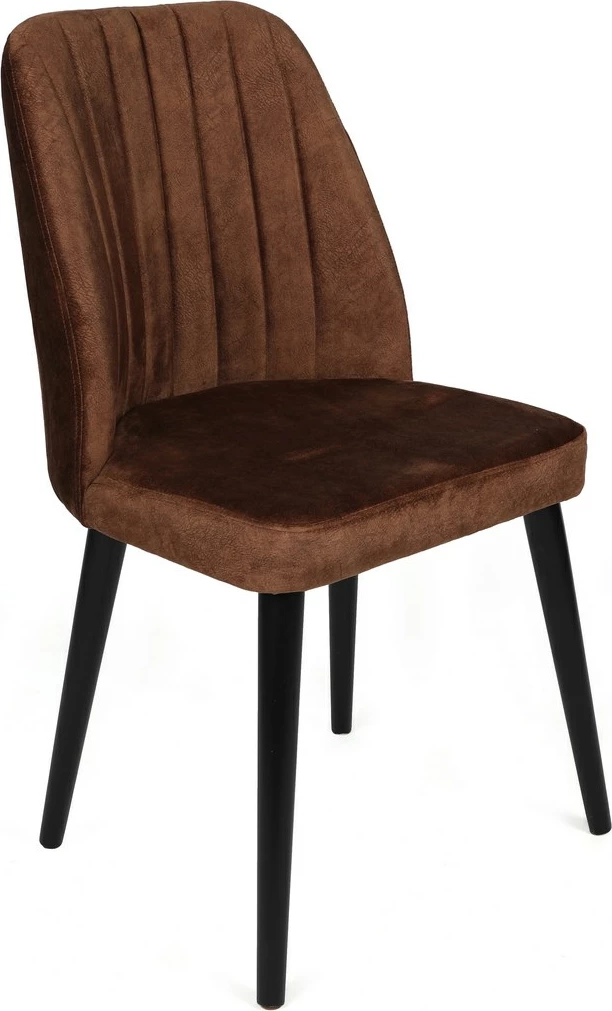 Set karrigesh (2 copë), ngjyrë kafe dhe e zezë, Skye Decor, Alfa-436 V2