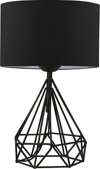 Llambë tavoline PWL-1079 E27 e zezë D24x41cm