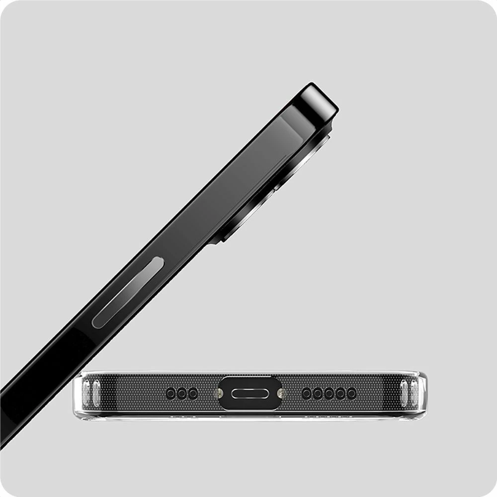 Mbështjellës Tech-Protect FlexAir Hybrid për iPhone 15 Pro, Transparent