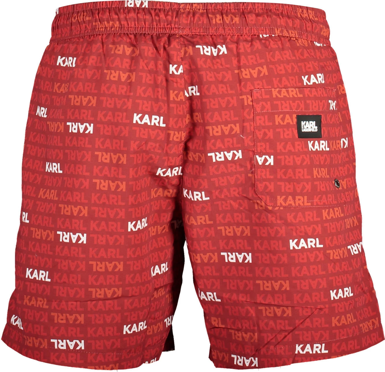 Të poshtme noti KARL LAGERFELD BEACHWEAR meshkuj, të kuqe [Madhësia: S]