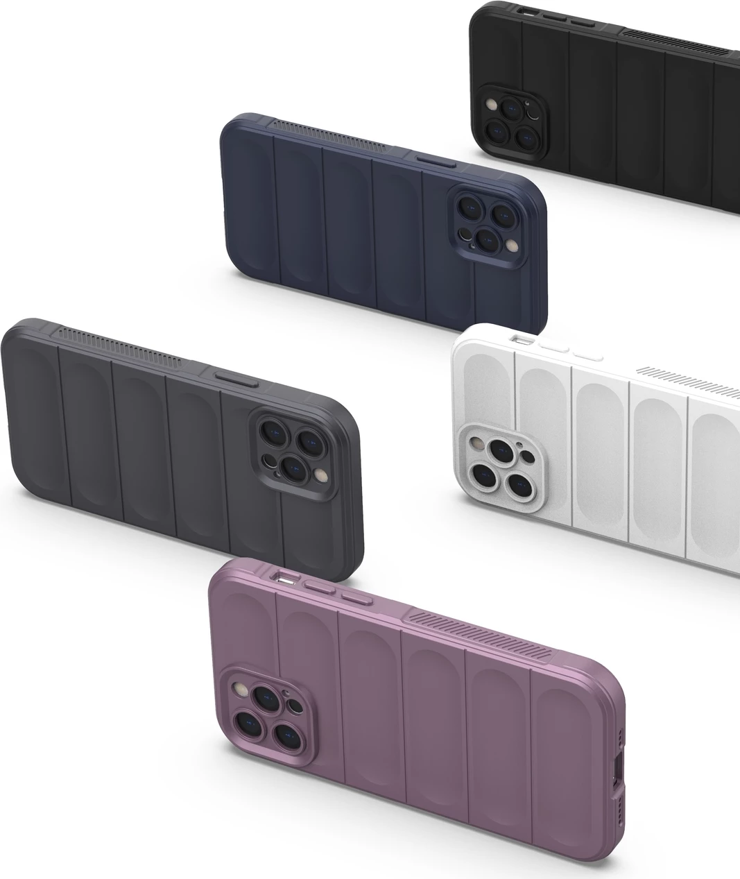 Mbështjellës Hurtel Magic Shield Case për iPhone 12 Pro, fleksibil, i blinduar, i kuq