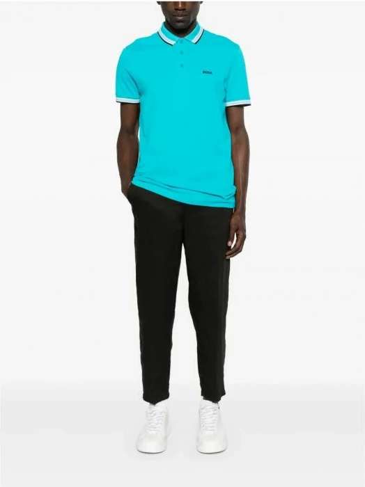 Polo për meshkuj Boss, e kaltër