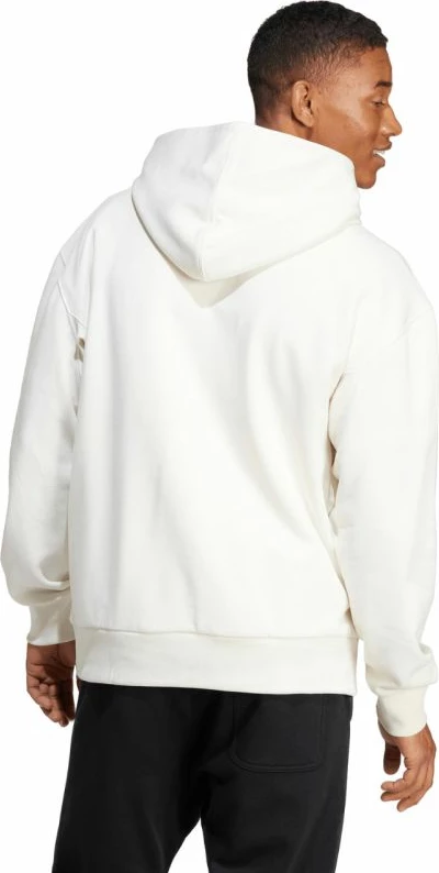 Duks për meshkuj adidas All Szn Fleece Hoodie IY4121, i bardhë