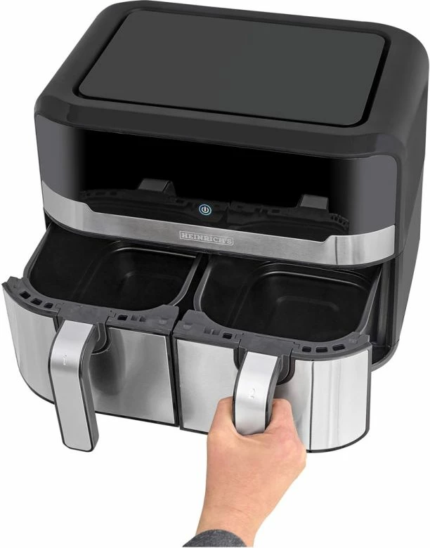 Fryer ajri HEINRICH'S HFR 8214, argjendtë/zi