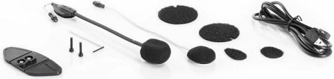 Interkom për helmetë Midland, i zi