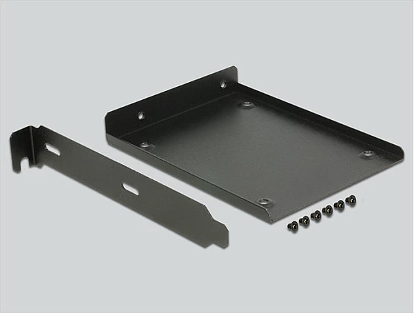 Kornizë montimi për HDD/SSD 2.5" DeLOCK 18212, metal, e zezë